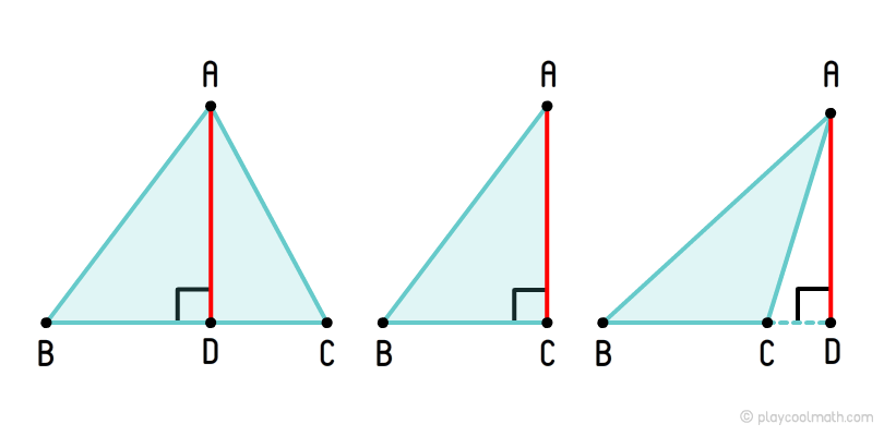 Triangle height